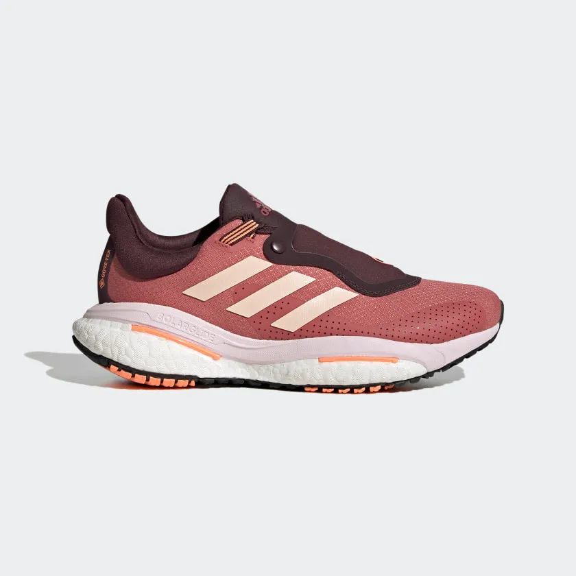 Adidas Womens Solar Glide GTX Running Shoe - Red