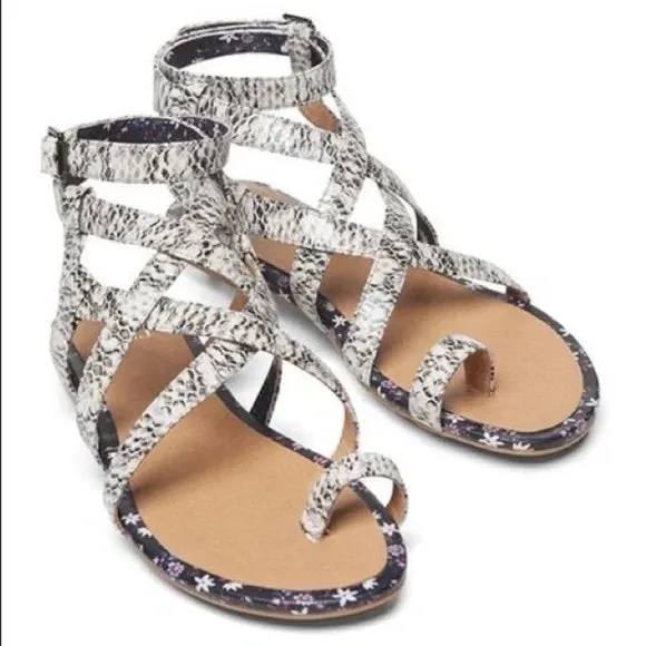 Cabi Women's Athena Snake Pattern Sandals