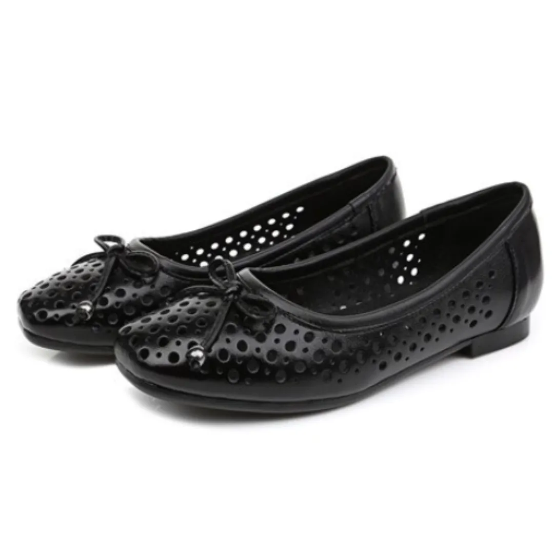 Dalena Women's Slip On Black Shoes