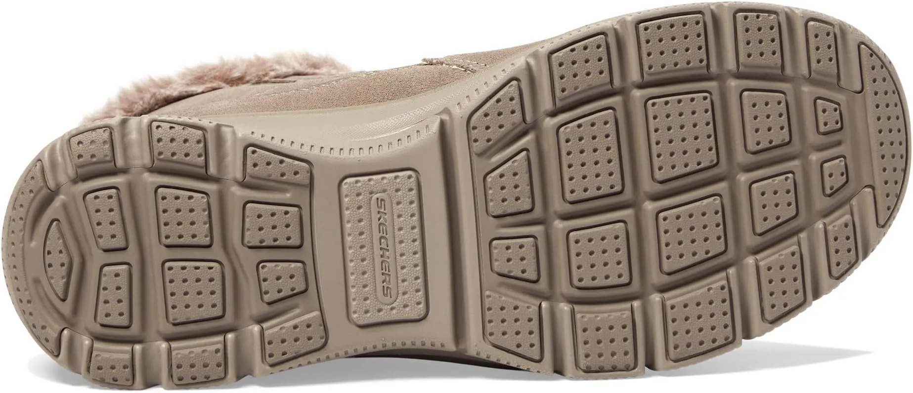 Easy Going Ankle Boots - Cool Zip SKECHERS, taupe