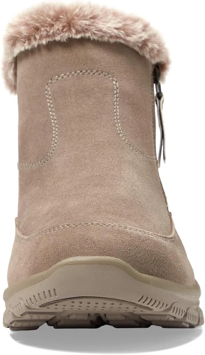 Easy Going Ankle Boots - Cool Zip SKECHERS, taupe