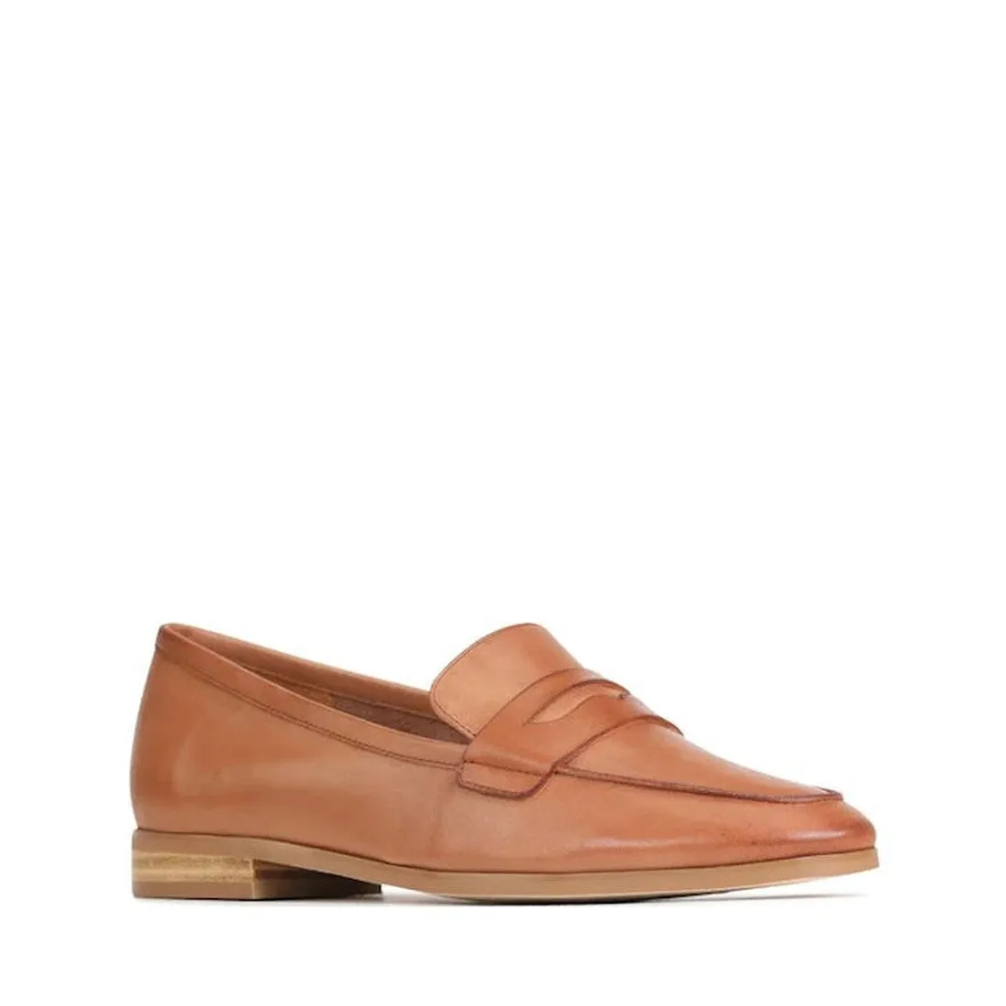 EOS Caccuri Brandy Leather Loafer Slip On