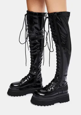 First Offender Knee High Boots