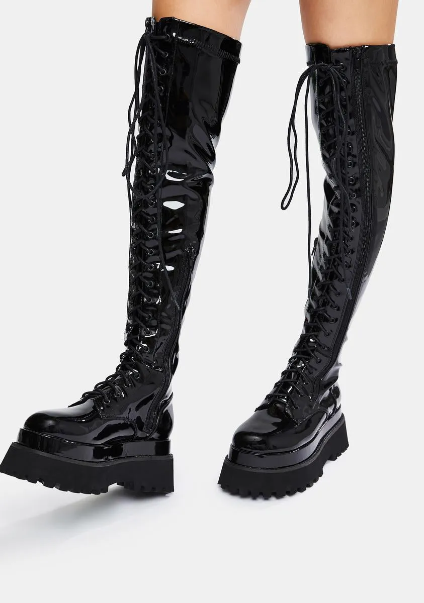 First Offender Knee High Boots