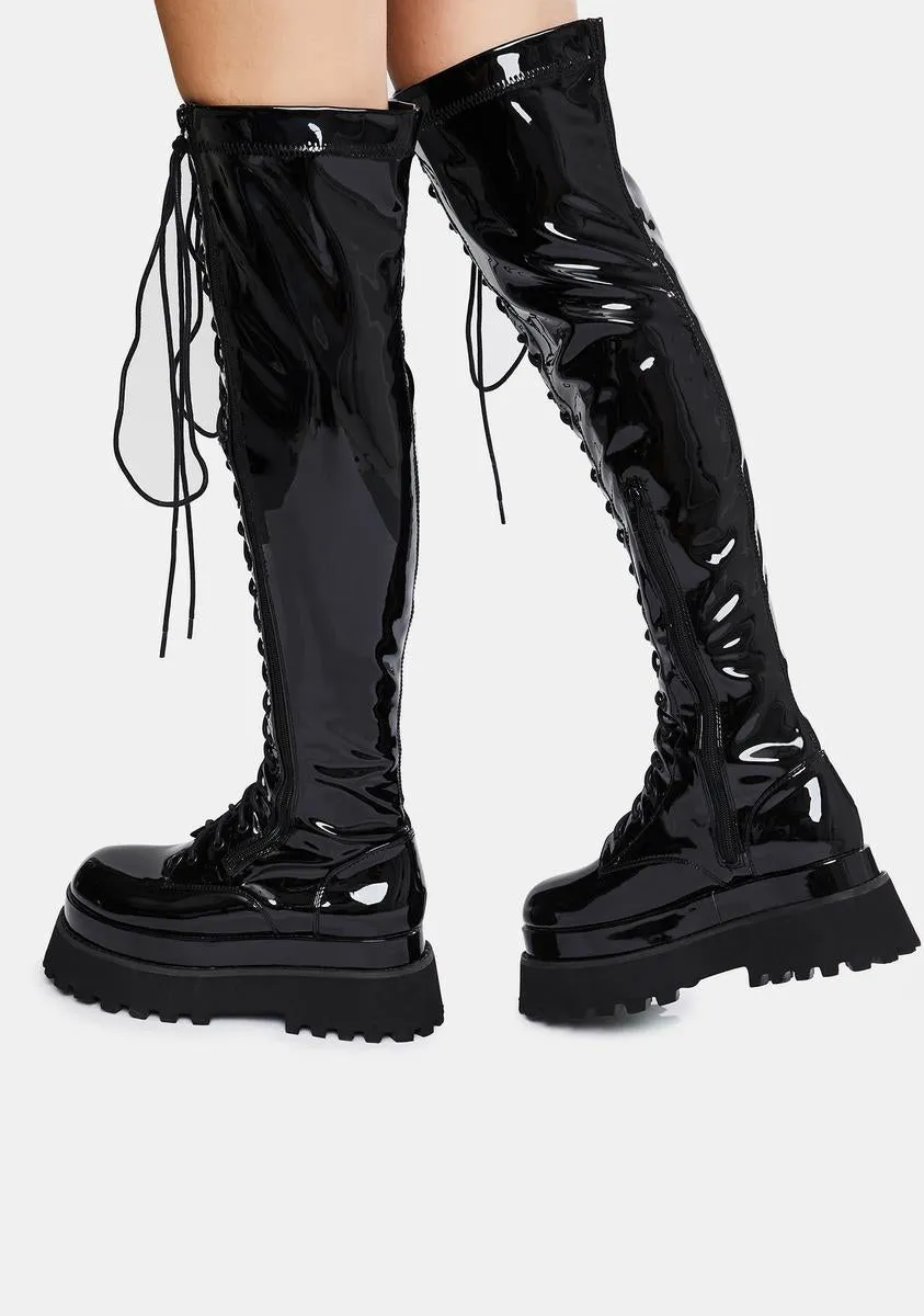 First Offender Knee High Boots