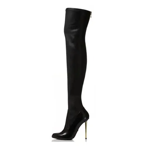 Funki Buys | Boots | Women's Above Knee High Stiletto Boots