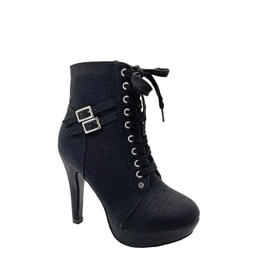 Funki Buys | Boots | Women's High Heel Platform Ankle Boots