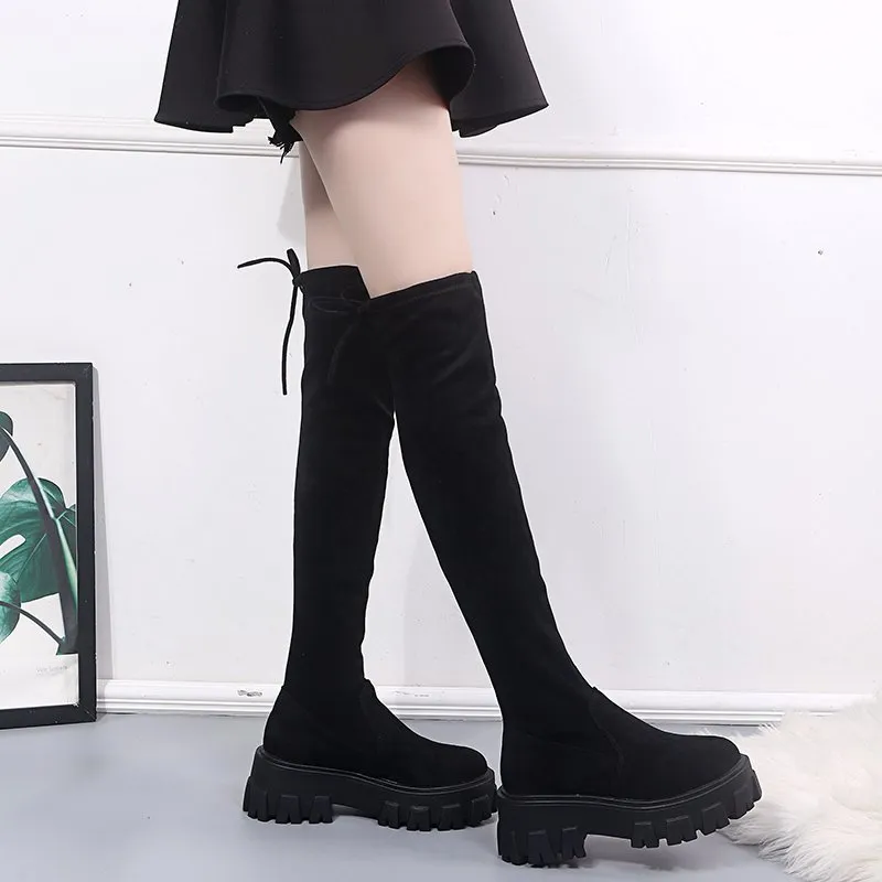 Funki Buys | Boots | Women's Long Knee High Platform Boots