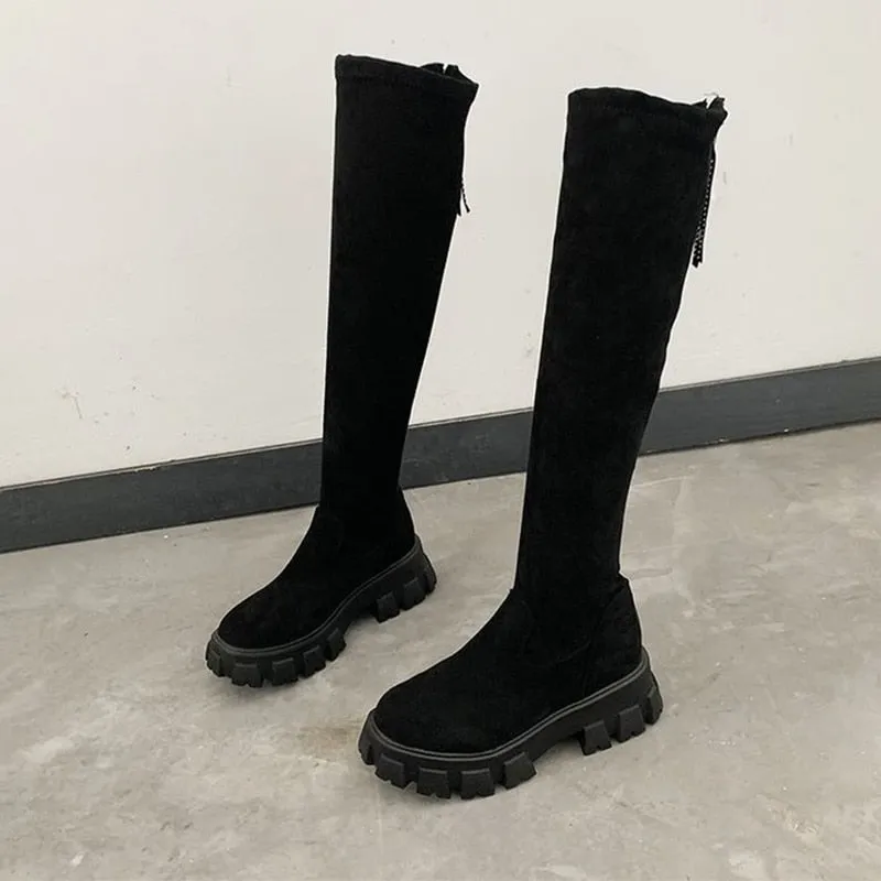 Funki Buys | Boots | Women's Long Knee High Platform Boots