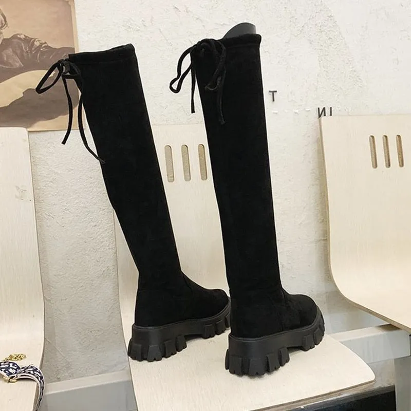 Funki Buys | Boots | Women's Long Knee High Platform Boots