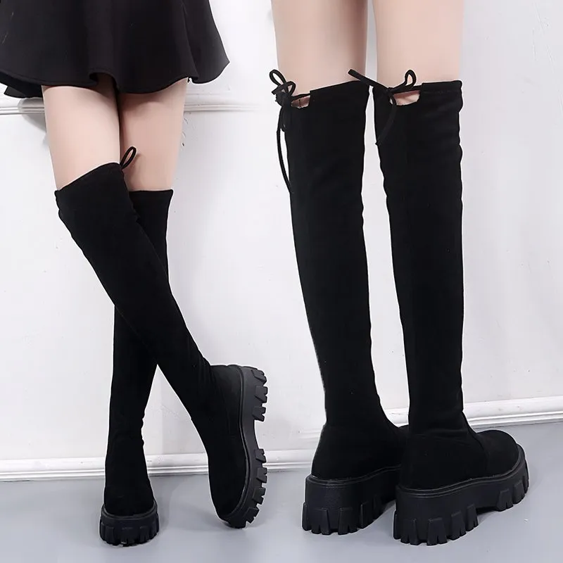 Funki Buys | Boots | Women's Long Knee High Platform Boots