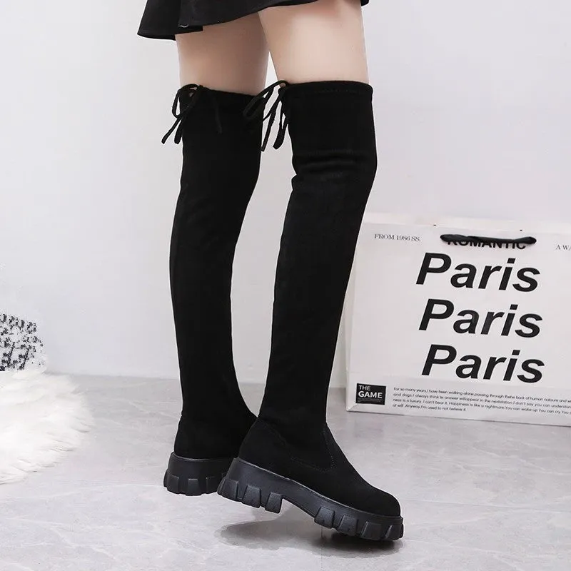 Funki Buys | Boots | Women's Long Knee High Platform Boots