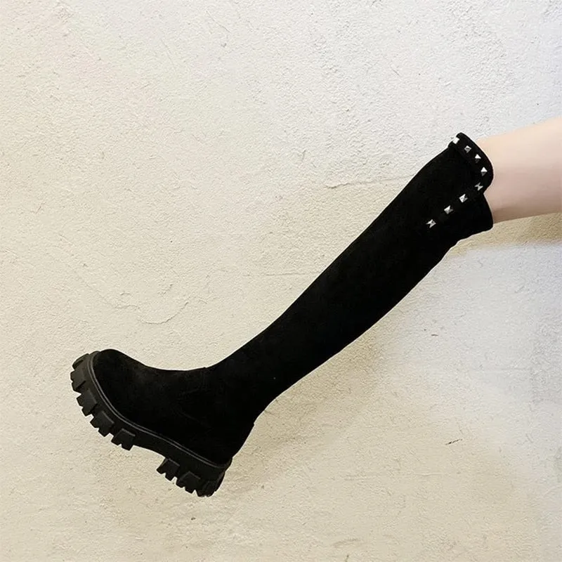 Funki Buys | Boots | Women's Long Knee High Platform Boots