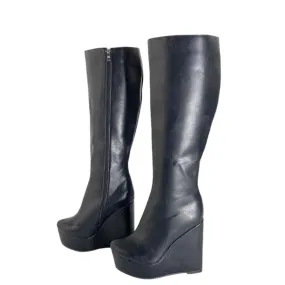 Funki Buys | Boots | Women's Super High Wedge Heeled Boots