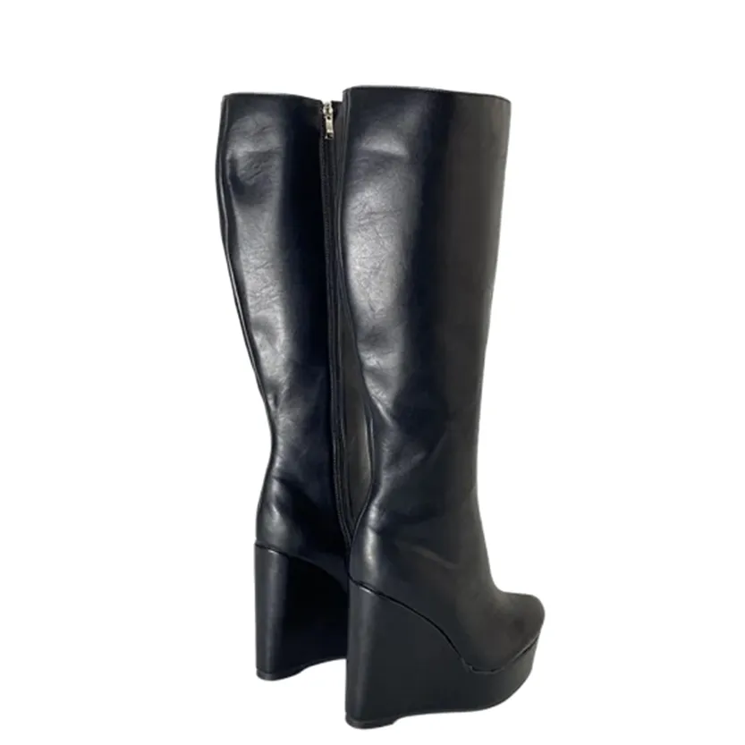 Funki Buys | Boots | Women's Super High Wedge Heeled Boots