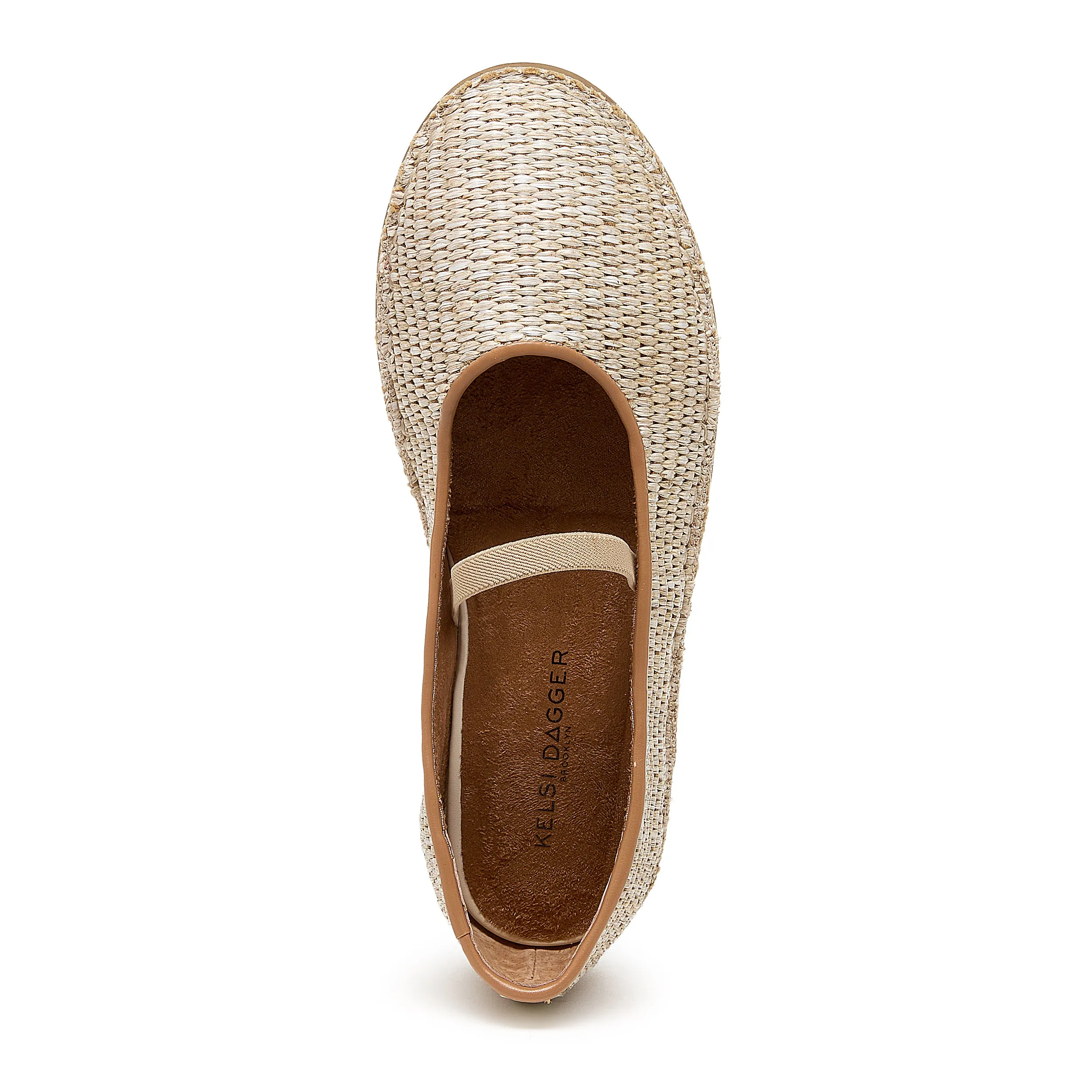 Harper Raffia Mary Jane Flats