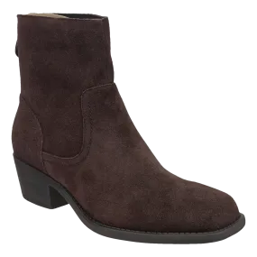 HOMESTEAD in COFFEE Heeled Ankle Boots