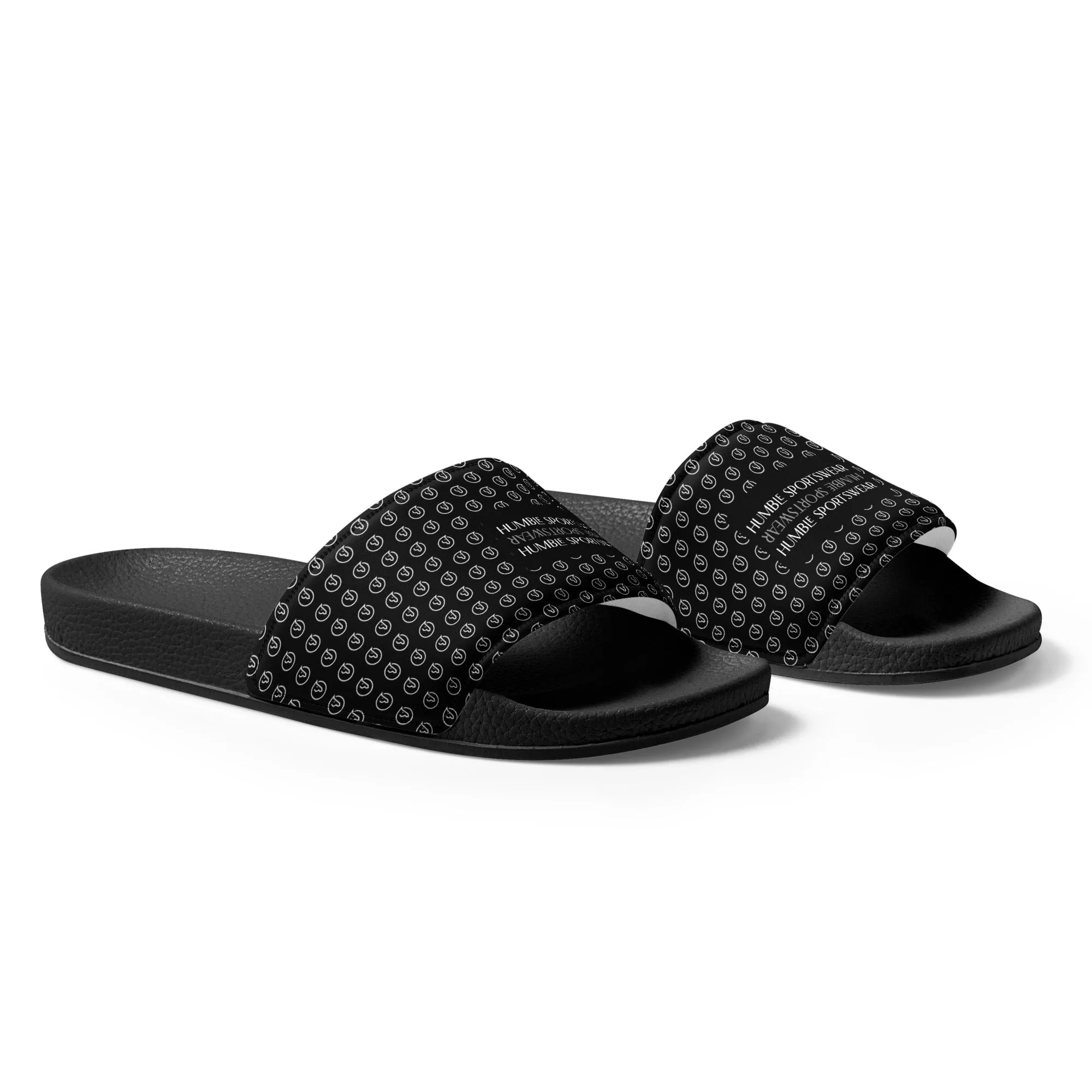 Humble Sportswear™ Women’s Black Slides Sandals