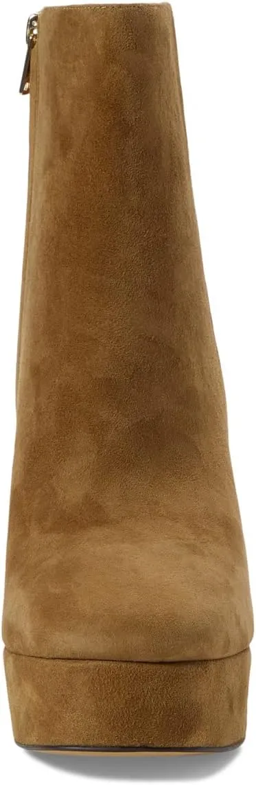 Iona Suede Bootie COACH, Coconut