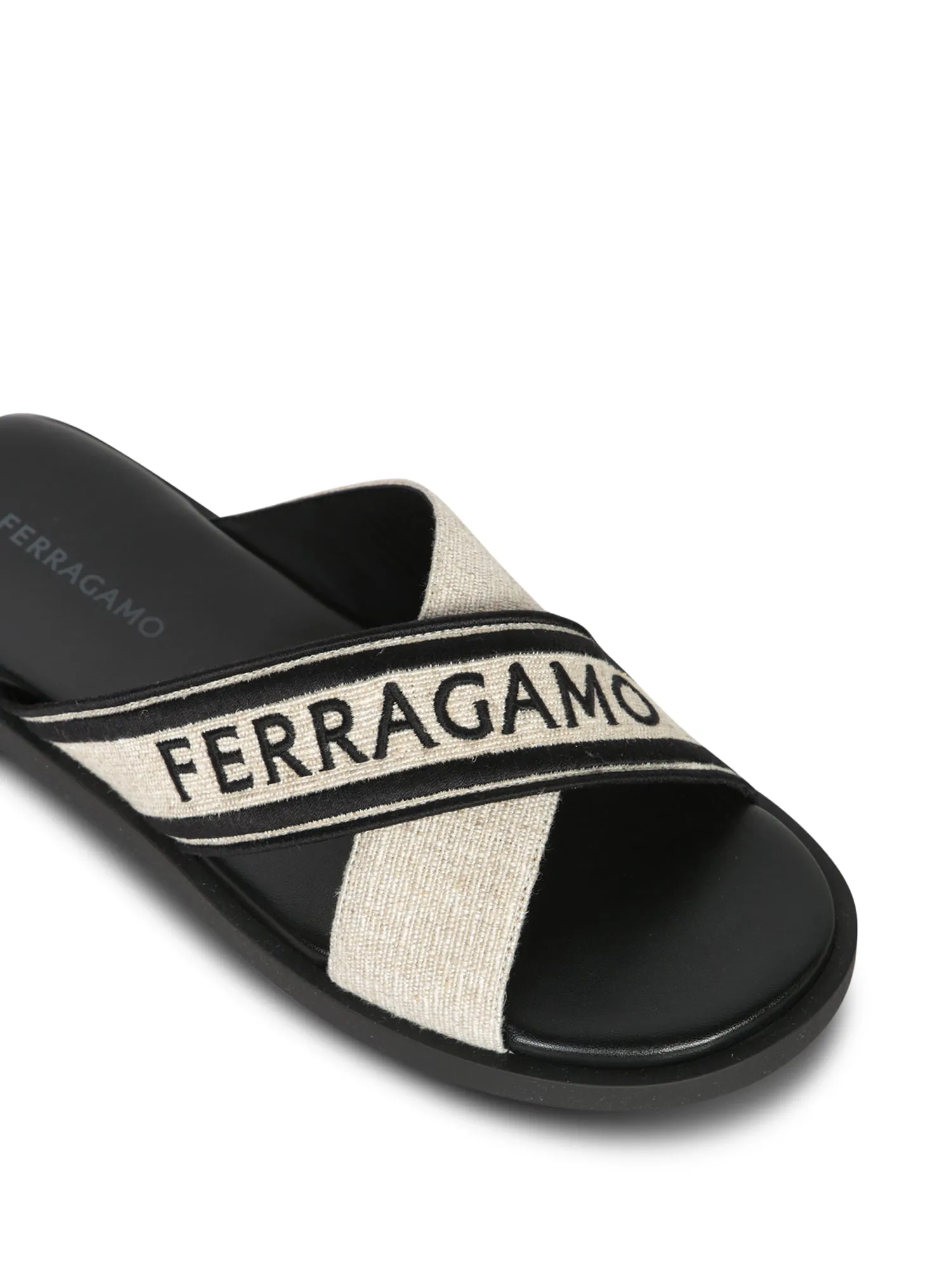 Jacquard Beige/Black Espadrilles