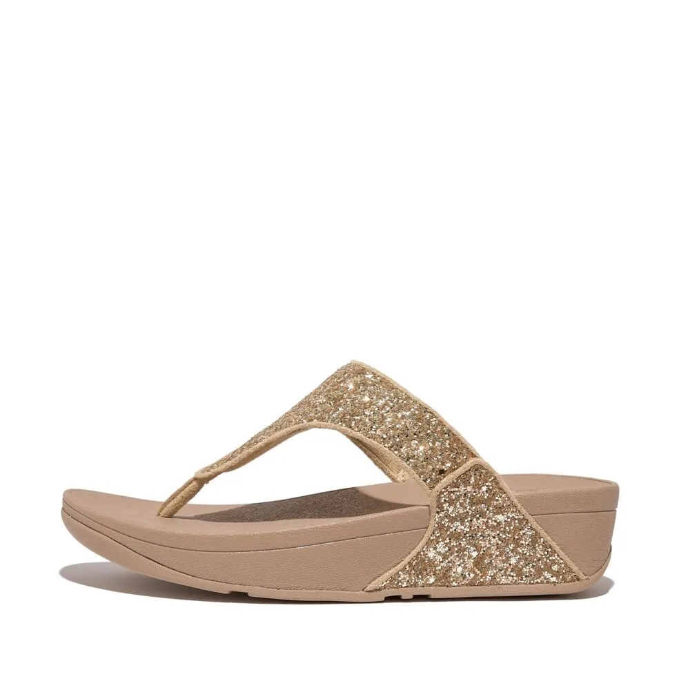 Lulu Glitter Flit Flops Toe Thongs Post Sandals