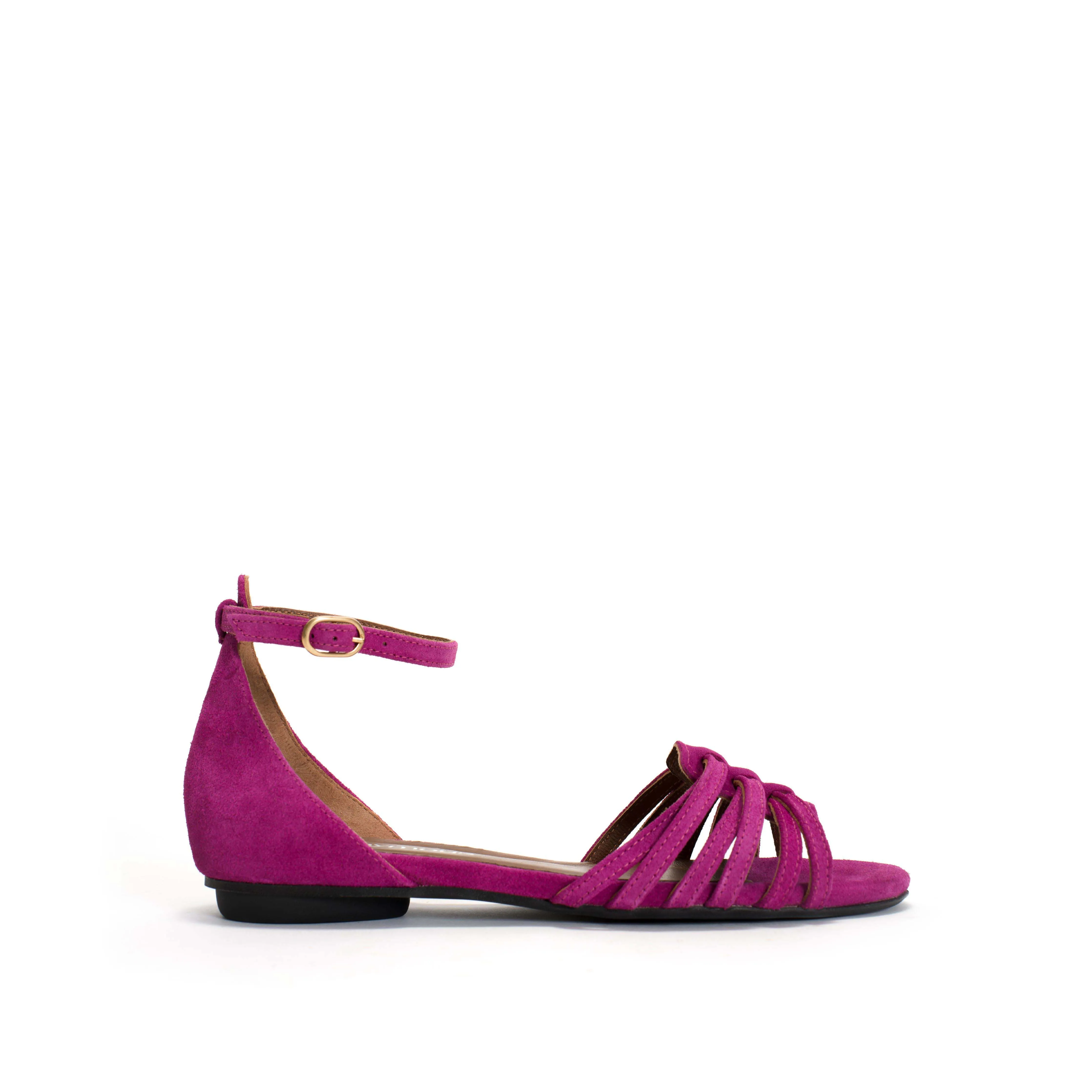 Mareike 10 Calf suede Raspberry