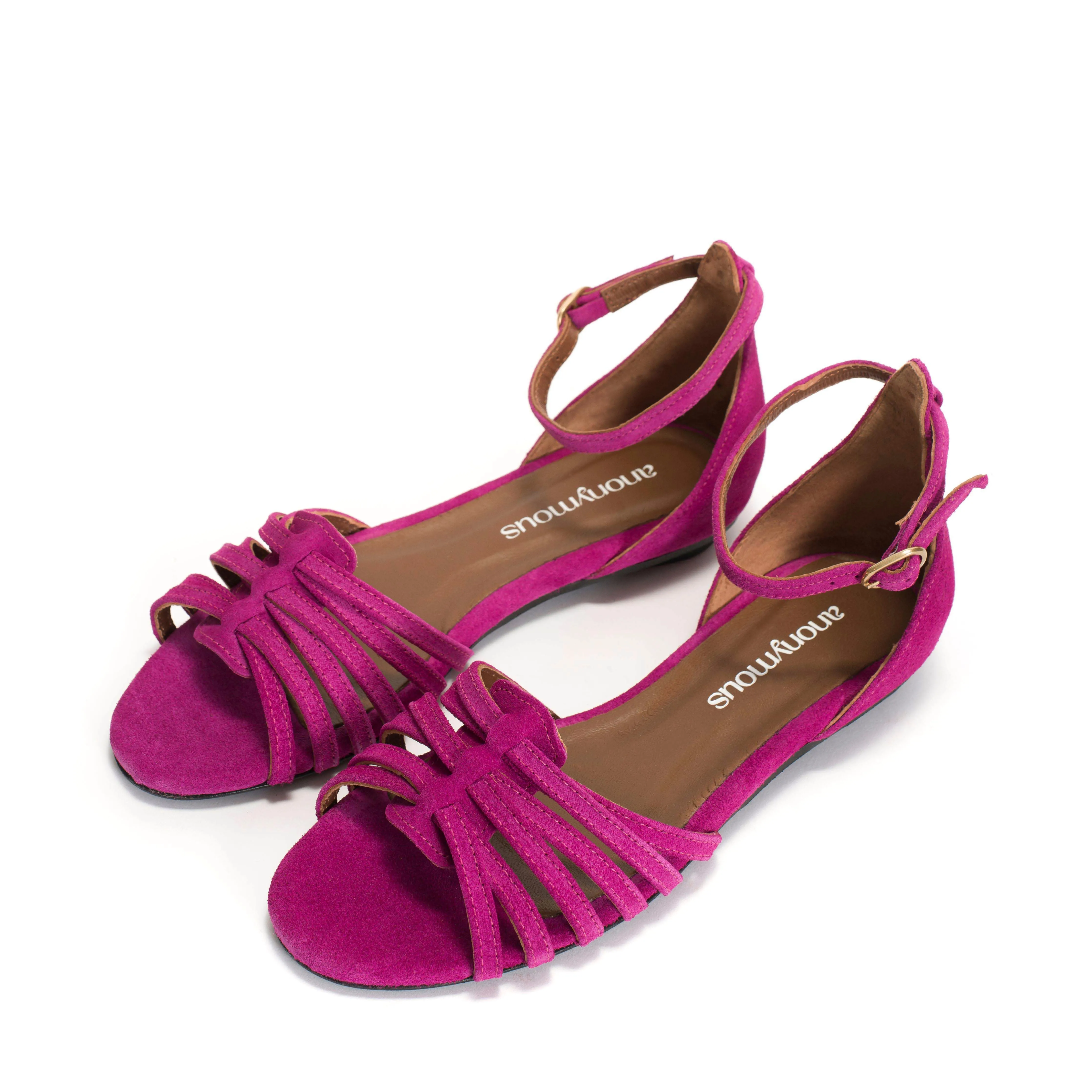 Mareike 10 Calf suede Raspberry