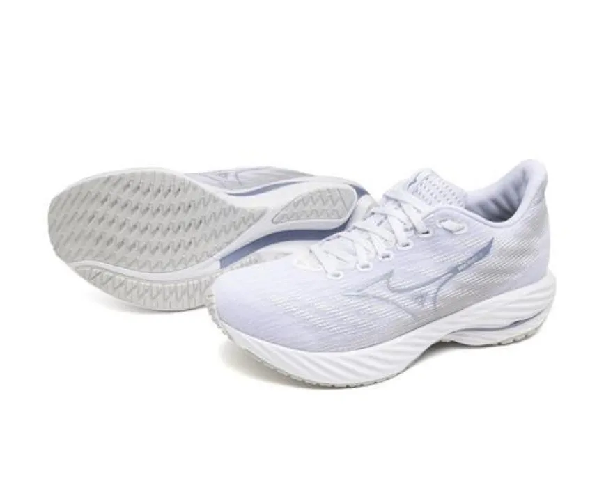 Mizuno Women's Wave Rider 28 - White/Nimbus Cloud