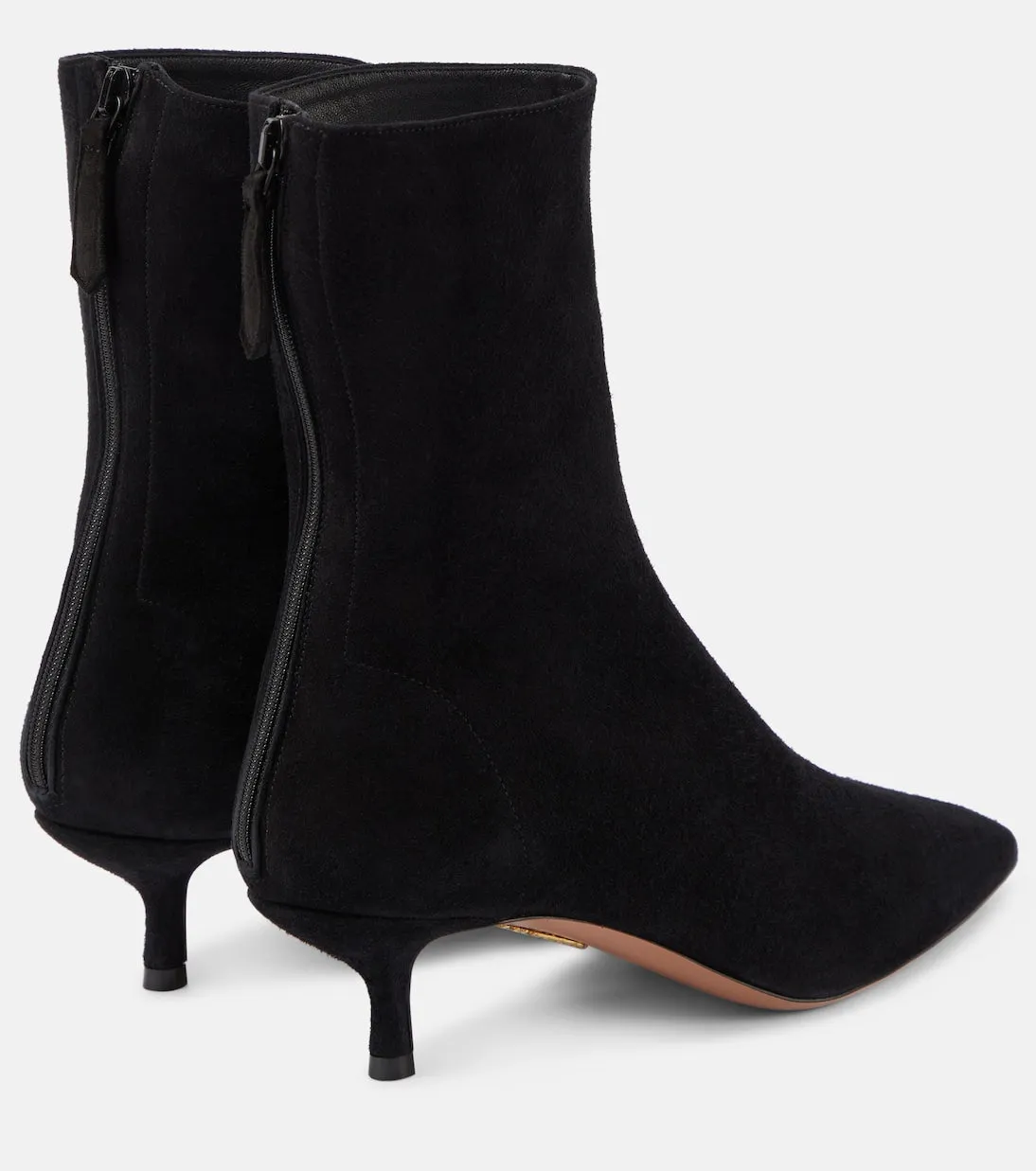 Montmartre 50 Aquazzura suede ankle boots, black