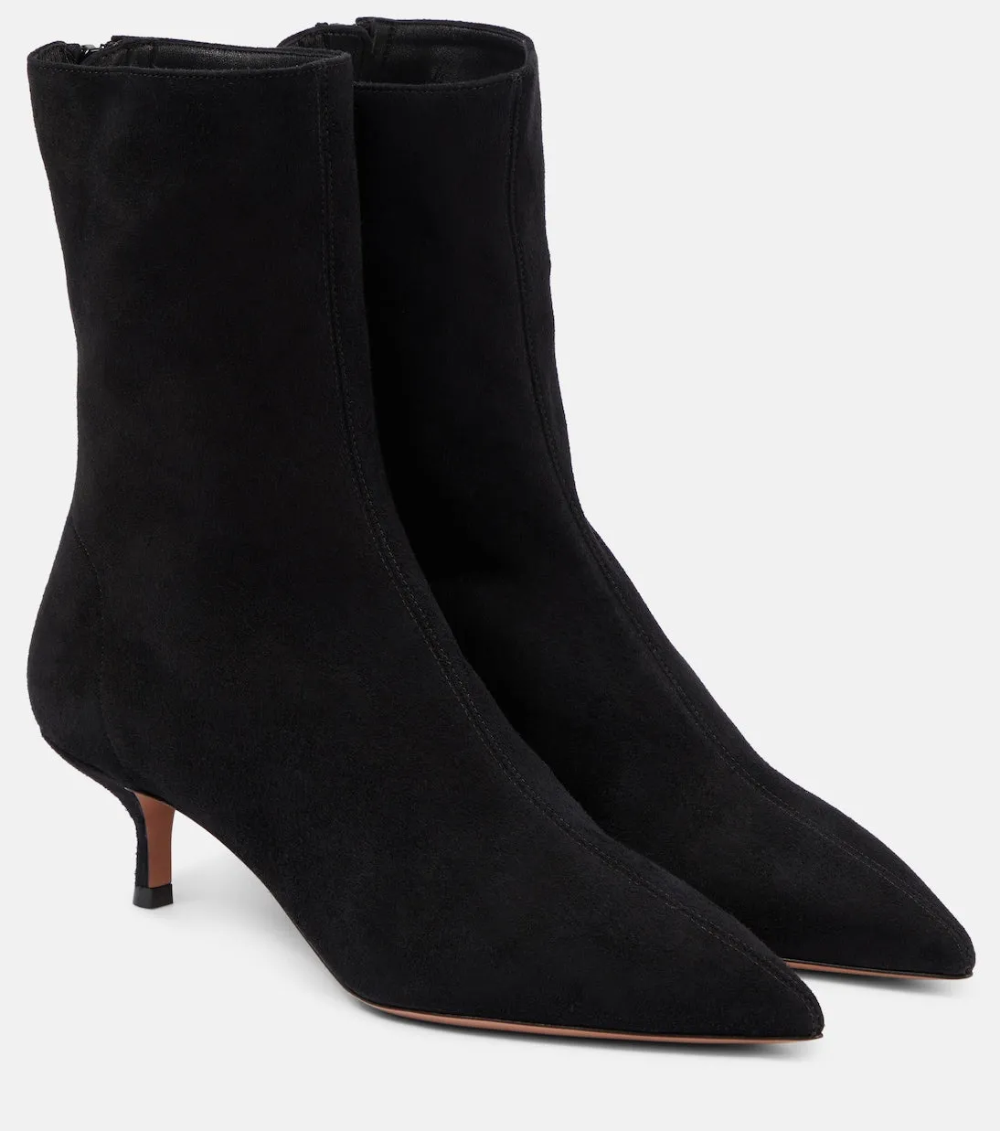 Montmartre 50 Aquazzura suede ankle boots, black