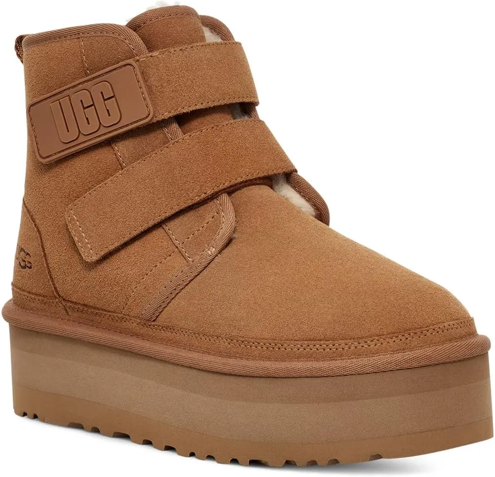 Neumel Platform UGG Ankle Boots, Chestnut