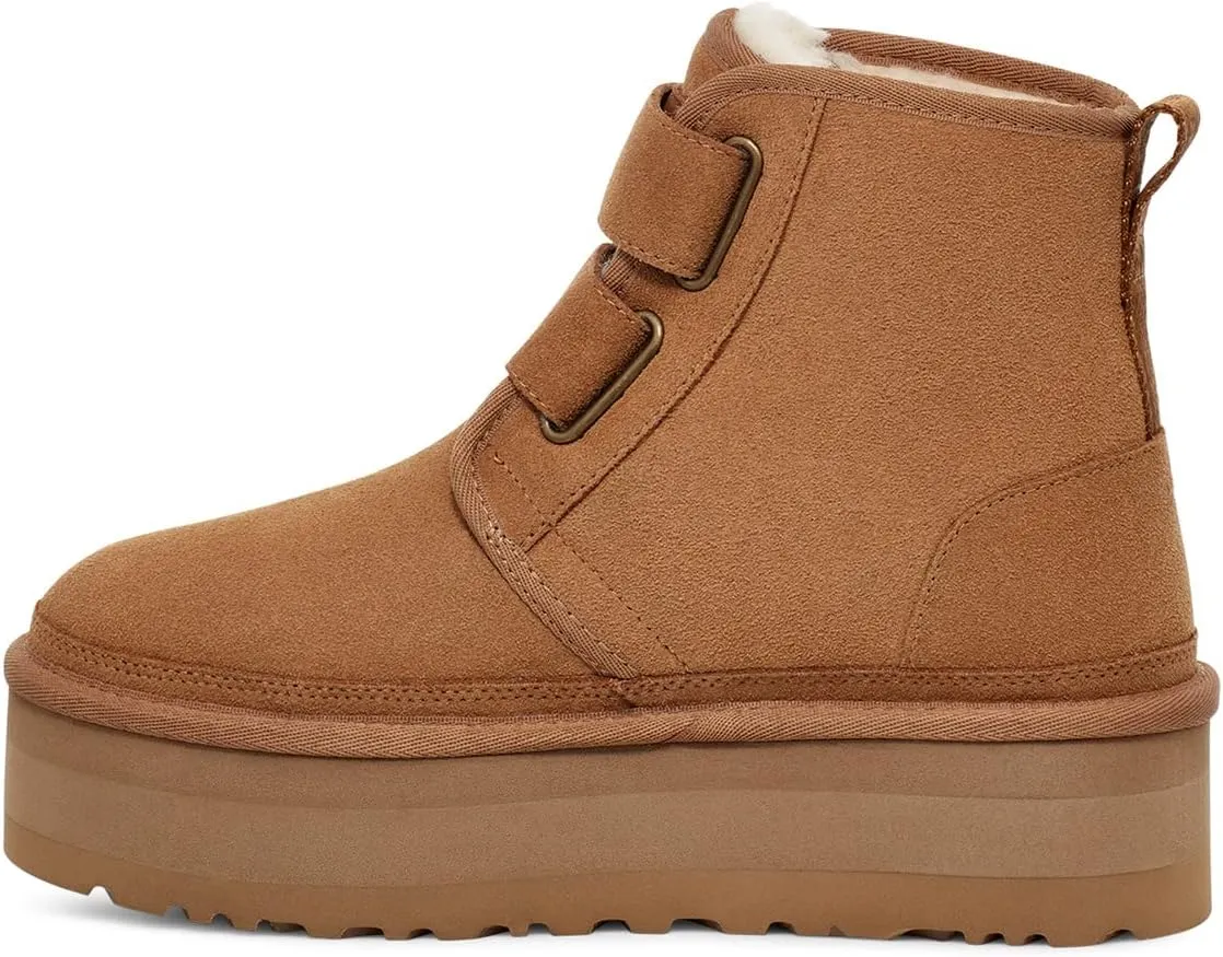 Neumel Platform UGG Ankle Boots, Chestnut