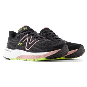 New Balance W880Y13 Women's Running Shoe Wide (D) Black/Pink