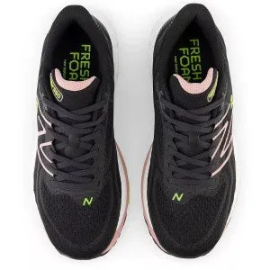 New Balance W880Y13 Women's Running Shoe Wide (D) Black/Pink