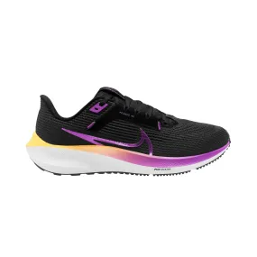 Nike | Women's Pegasus 40 Road Running Shoes - Black/Hyper Violet