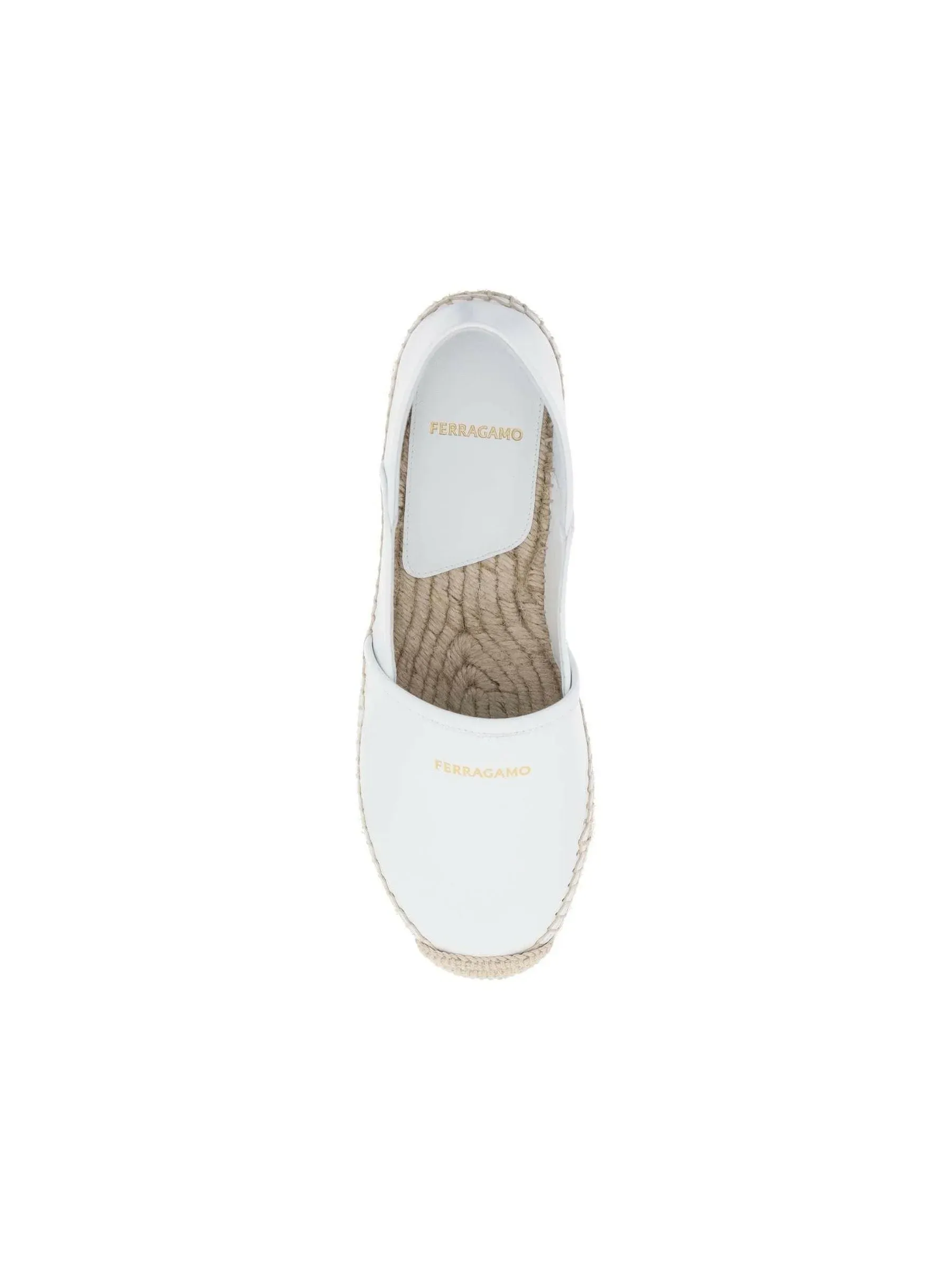 Optic Nappa Leather Espadrilles