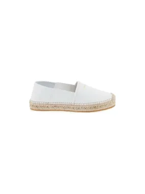 Optic Nappa Leather Espadrilles