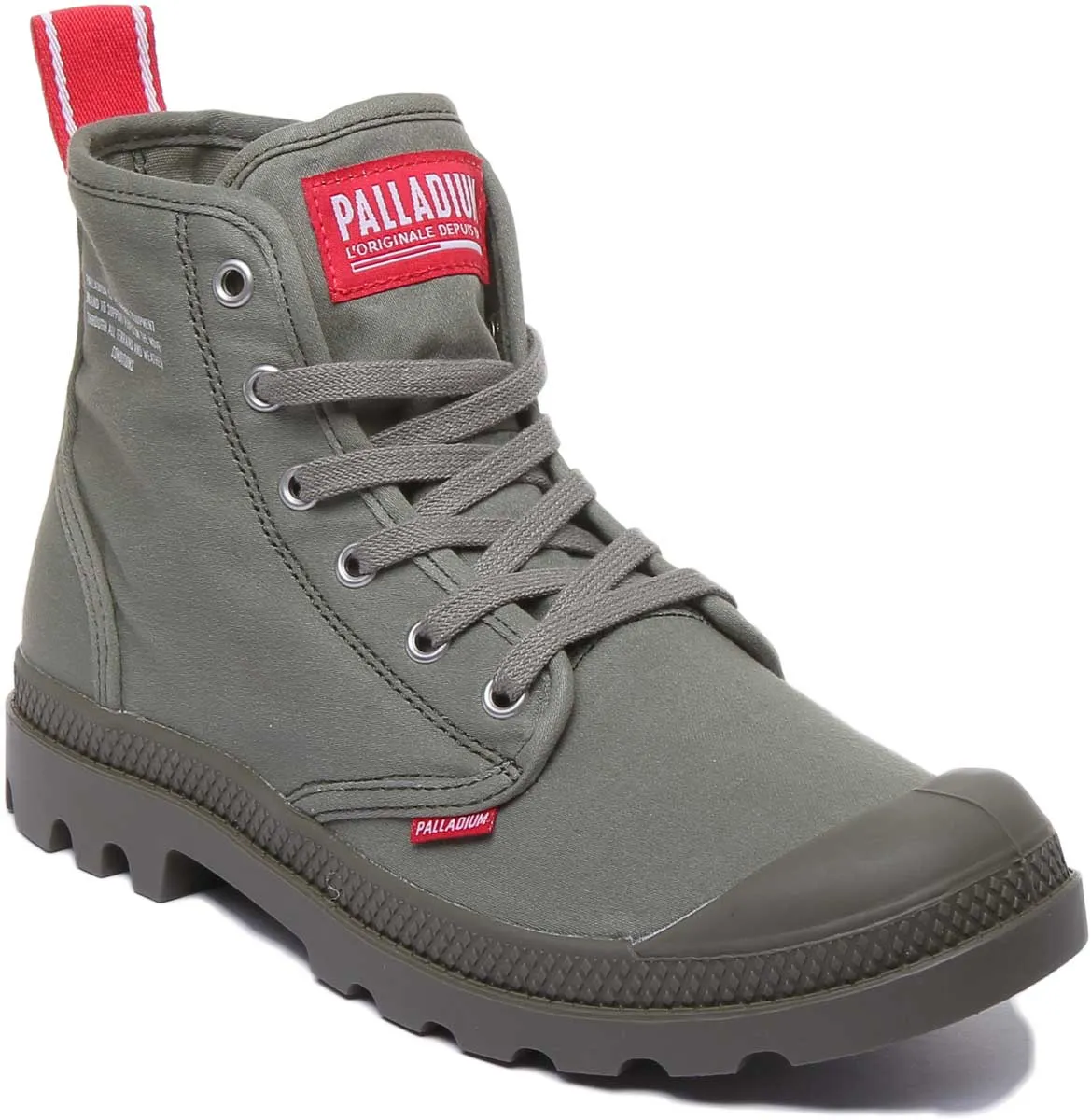 Palladium Pampa Hi Dare In Olive