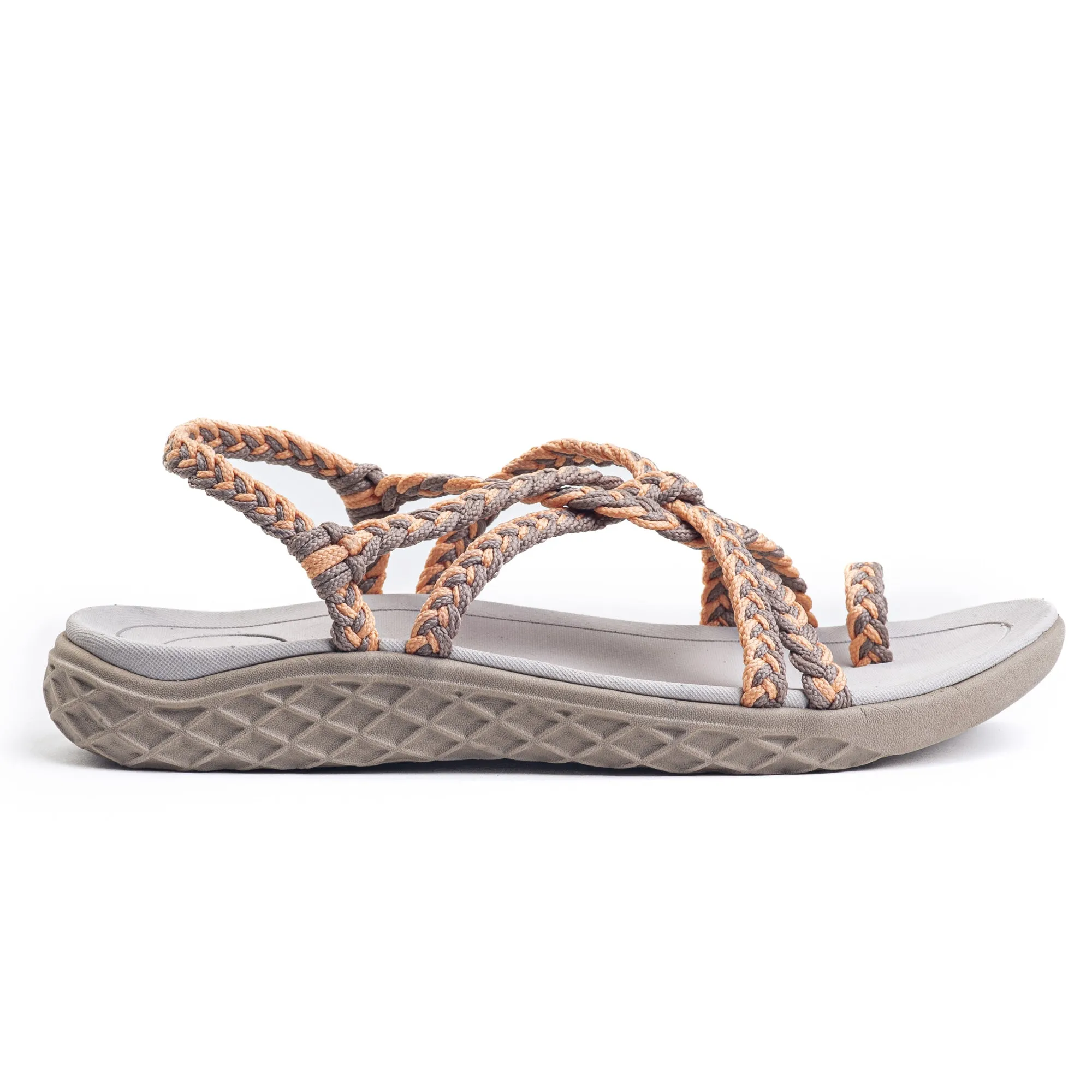 Plaka Explore Walking and Hiking Sandals | Peach Brazilian Sand