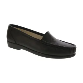 SAS Women's Simplify Slip On Loafer - Black