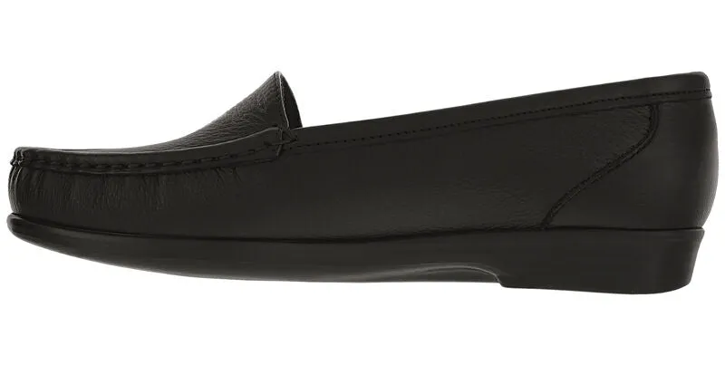 SAS Women's Simplify Slip On Loafer - Black