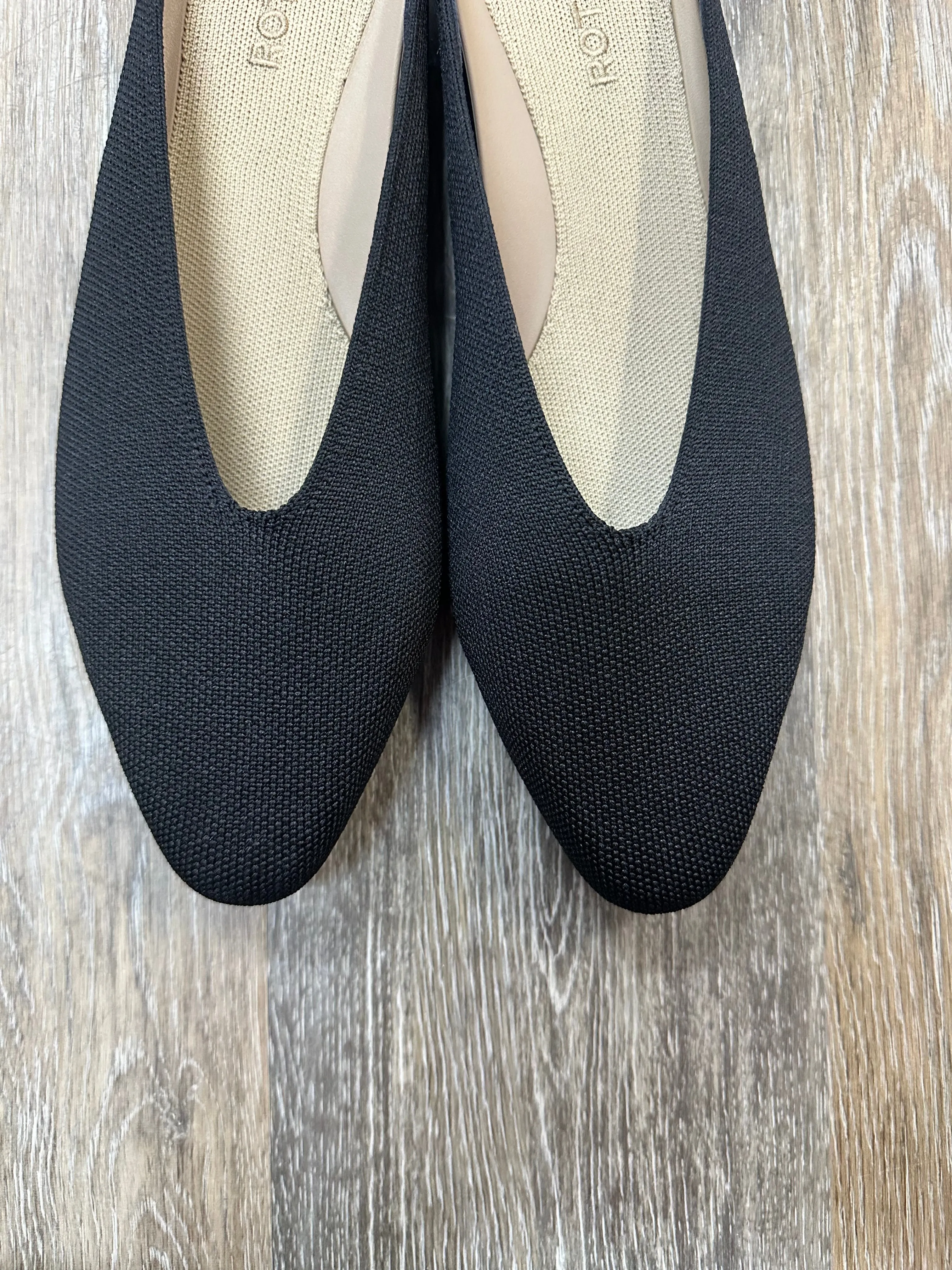 Shoes Flats By Rothys In Black, Size: 11