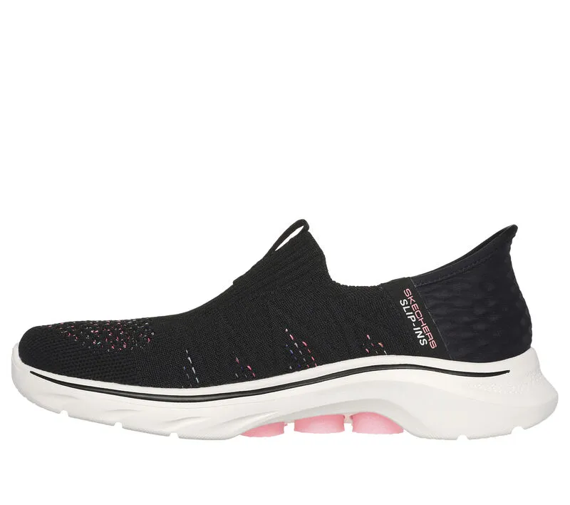 Skechers Women's Slip-Ins GO WALK 7 City Lights - Black/Multi