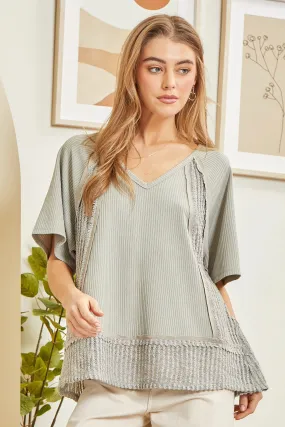 TEXTURED SUMMER SWEATER