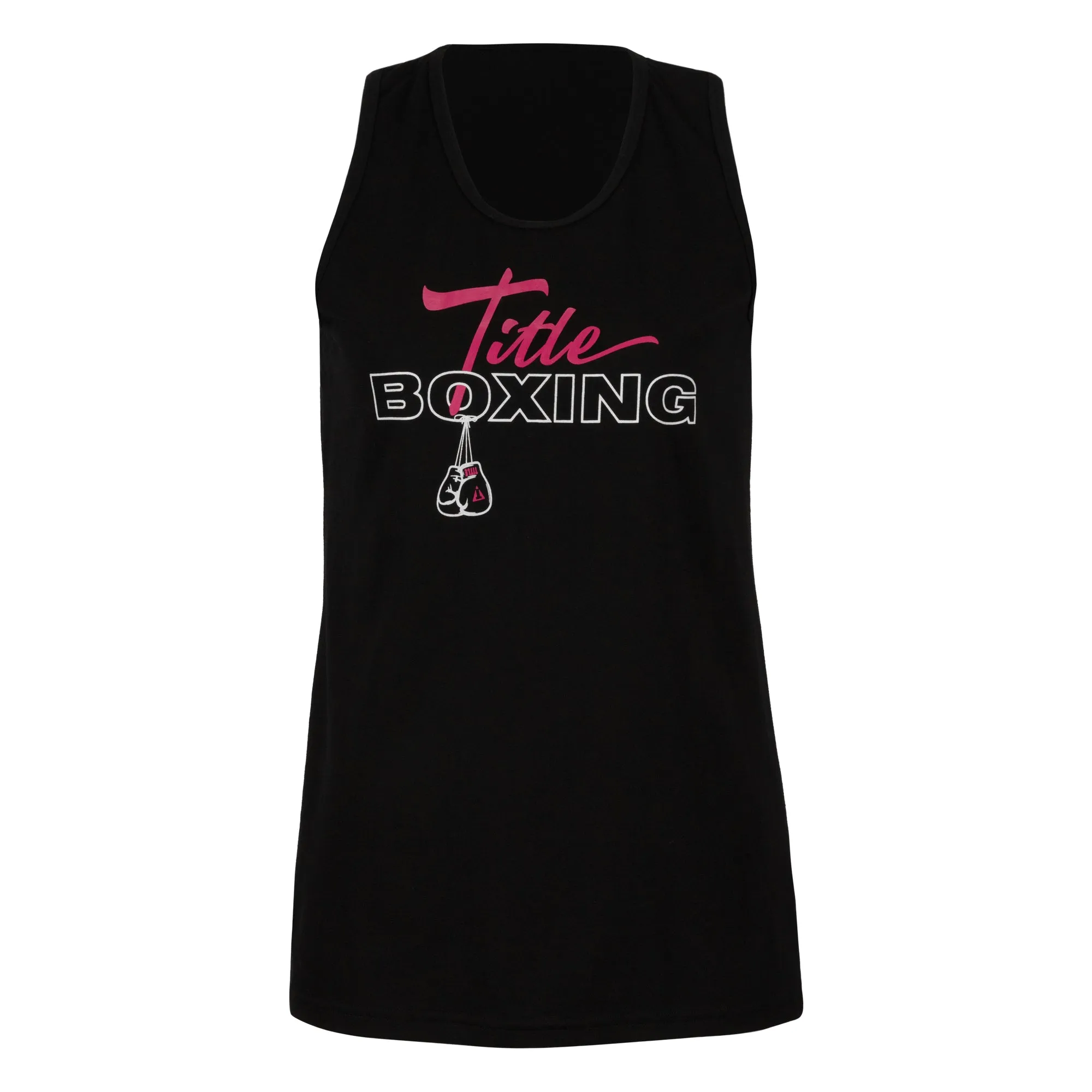 TITLE Boxing Chic Script Women's Tank