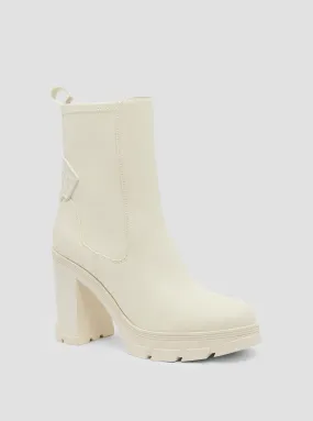 White Xeno Platform Boots