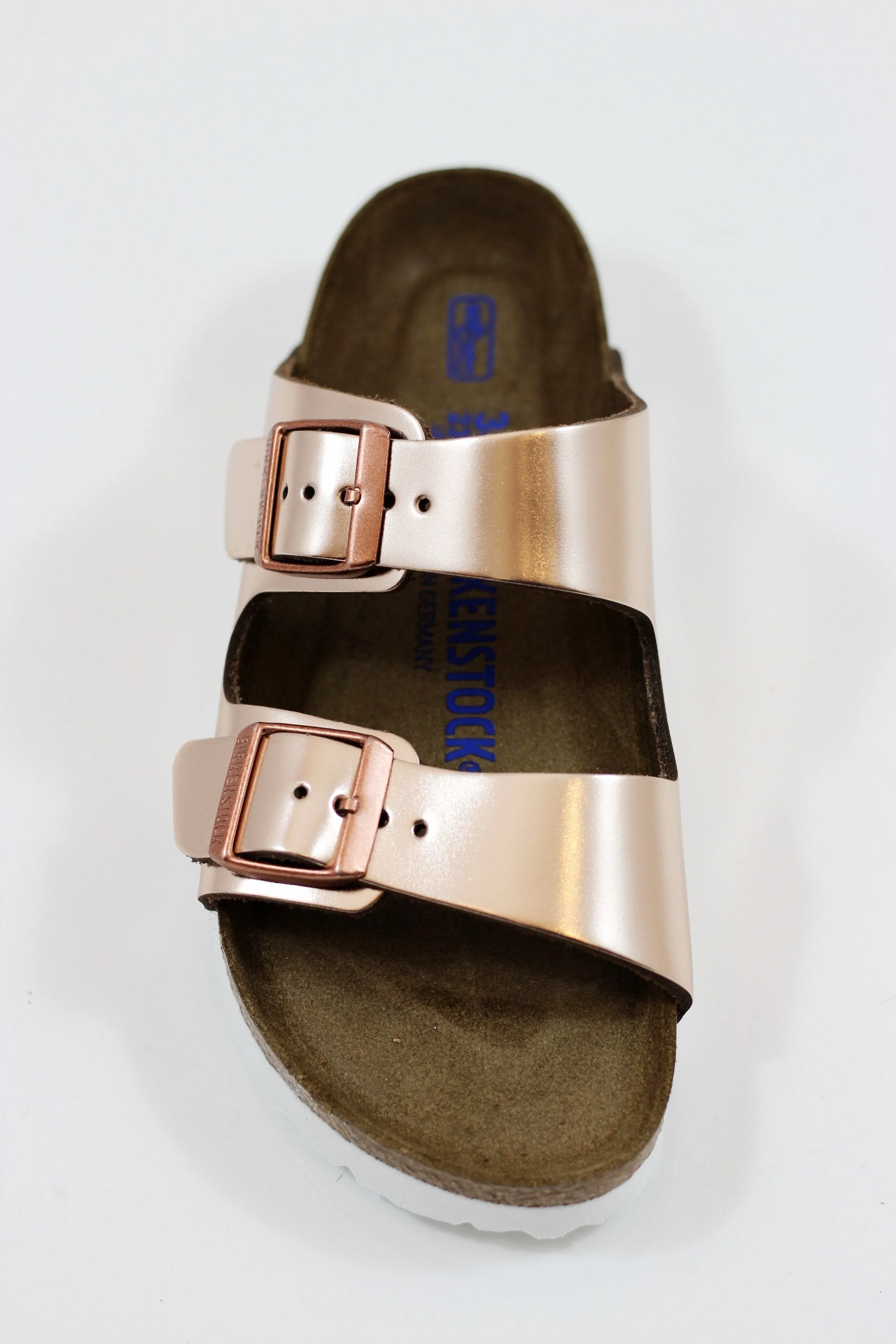 Women's Arizona Sandal - Metallic Copper Leather