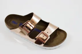 Women's Arizona Sandal - Metallic Copper Leather