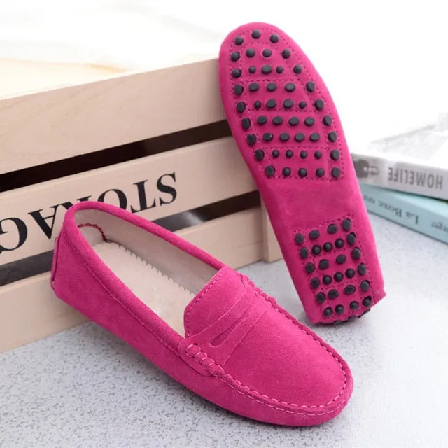 Women's Casual Slip On Driving Loafers