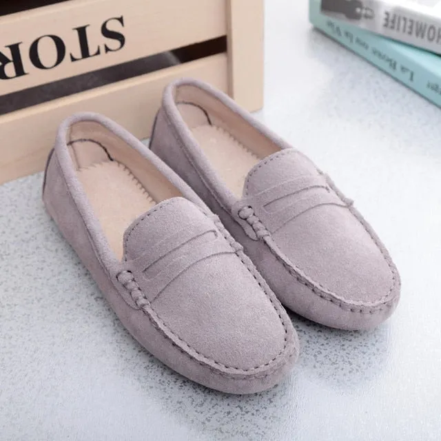 Women's Casual Slip On Driving Loafers